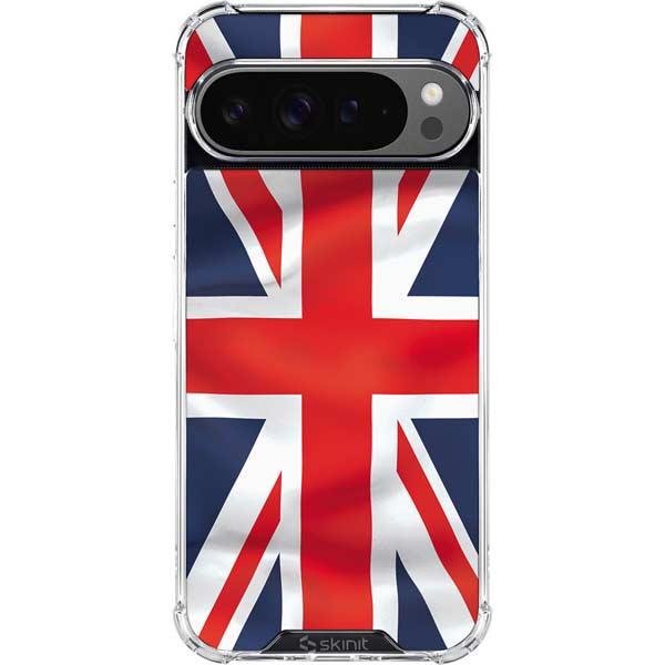 Great Britain Flag Google Pixel 10 Pro Clear Case