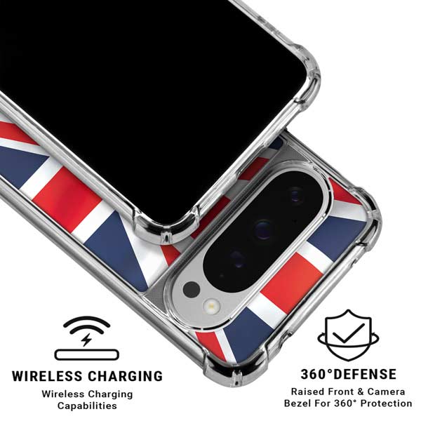 Great Britain Flag Google Pixel 10 Pro Clear Case