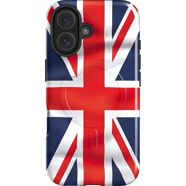 Great Britain Flag iPhone 16 Magsafe Impact Case