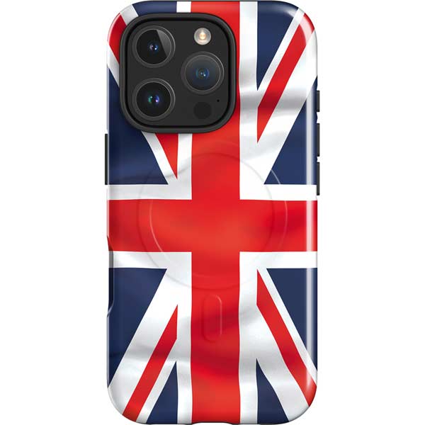 Great Britain Flag iPhone 16 Pro Max Magsafe Impact Case