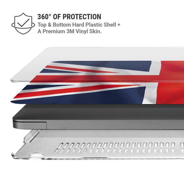 Great Britain Flag MacBook Pro 14in (2021-24) Case plus Skin
