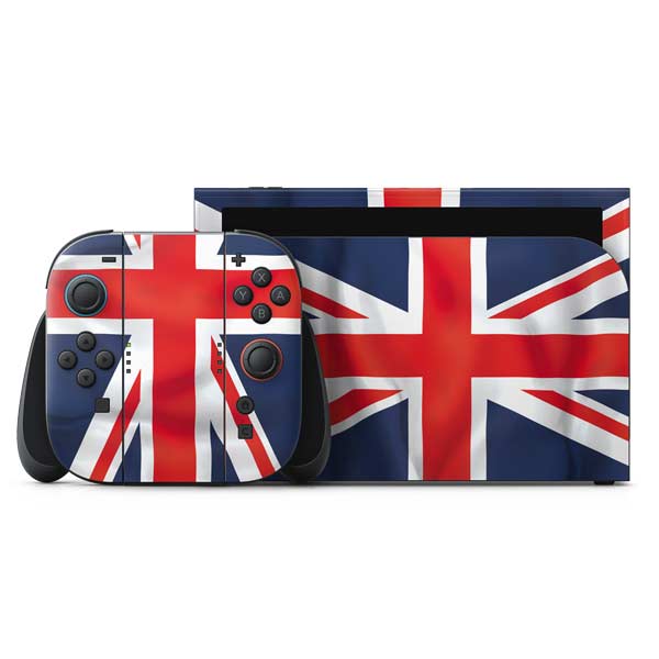 Great Britain Flag Nintendo Switch 2 (2025) with Joy-Con Skin