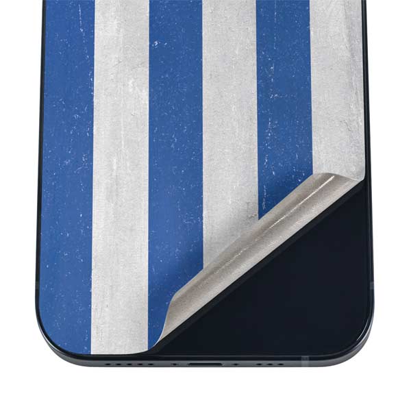 Greece Flag Distressed iPhone 17 Pro Max Skin