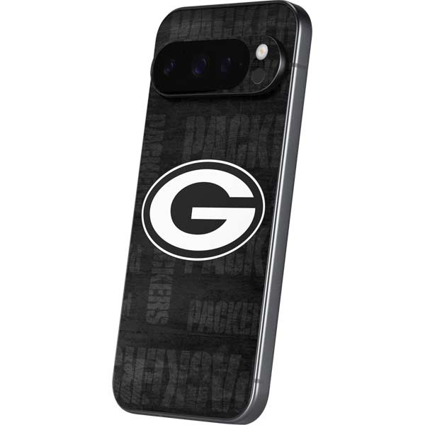 NFL Green Bay Packers Black & White Google Pixel 10 Pro XL Skin