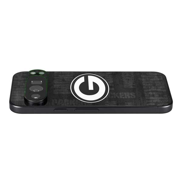 NFL Green Bay Packers Black & White Google Pixel 10 Pro XL Skin