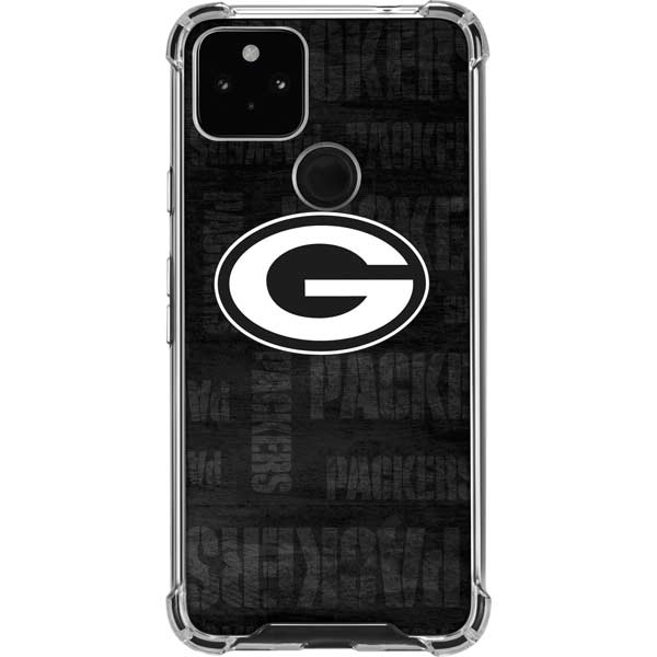 NFL Green Bay Packers Black & White Pixel Cases