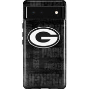 NFL Green Bay Packers Black & White Pixel Cases