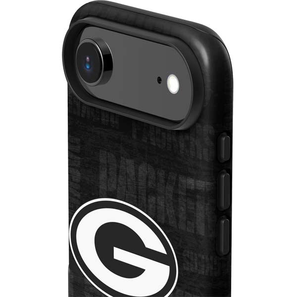 NFL Green Bay Packers Black & White iPhone 17 Air Impact Case