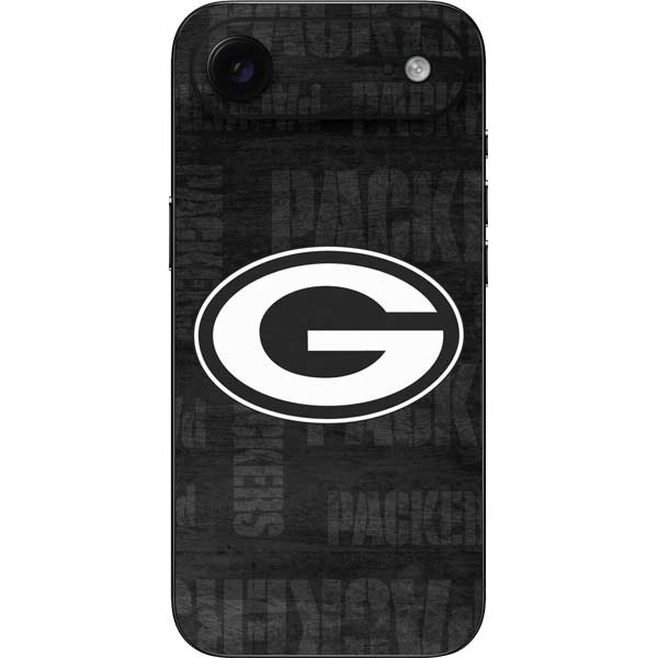 NFL Green Bay Packers Black & White iPhone 17 Air Skin