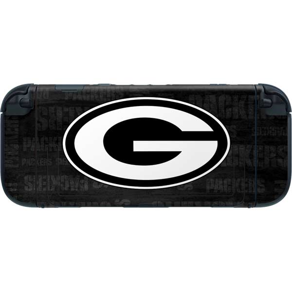 NFL Green Bay Packers Black & White Nintendo Switch 2 (2025) with Joy-Con Skin