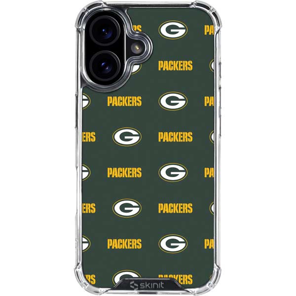 NFL Green Bay Packers Blitz Series iPhone 17 Clear Case