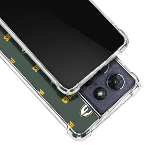 NFL Green Bay Packers Blitz Series Moto G Play 5G (2025) Clear Case