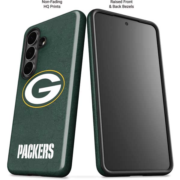 NFL Green Bay Packers Distressed Galaxy S26 Plus Impact Case