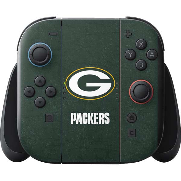 NFL Green Bay Packers Distressed Nintendo Switch 2 (2025) with Joy-Con Skin