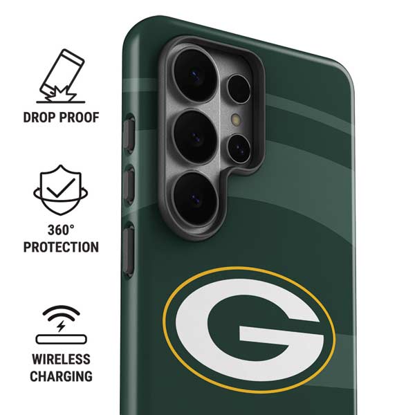 NFL Green Bay Packers Double Vision Galaxy S26 Ultra Impact Case