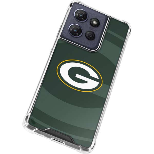 NFL Green Bay Packers Double Vision Moto G Power 5G (2025) Clear Case