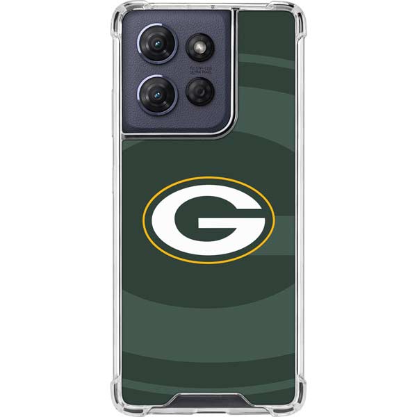 NFL Green Bay Packers Double Vision Moto G Stylus 5G (2025) Clear Case