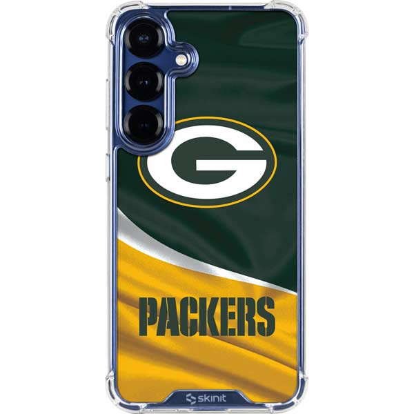 NFL Green Bay Packers Galaxy S25 Plus Clear Case