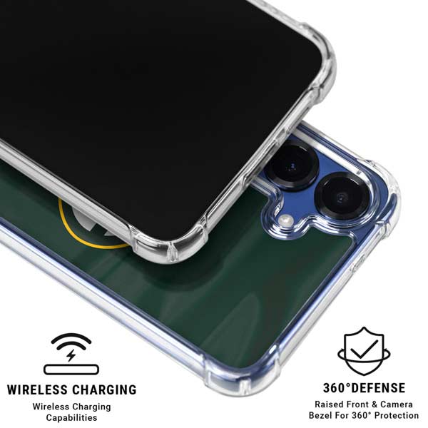 NFL Green Bay Packers Galaxy S25 Plus Clear Case