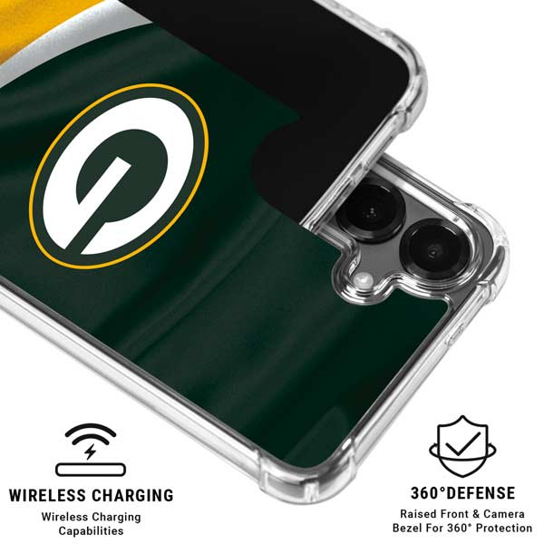NFL Green Bay Packers Galaxy S26 Clear Case