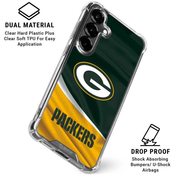 NFL Green Bay Packers Galaxy S26 Plus Clear Case