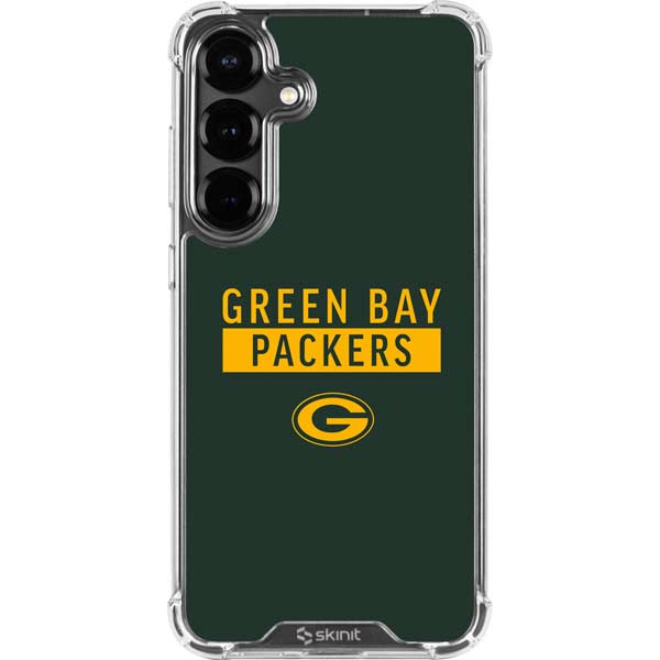 NFL Green Bay Packers Green Performance Series Galaxy S26 Plus Clear Case