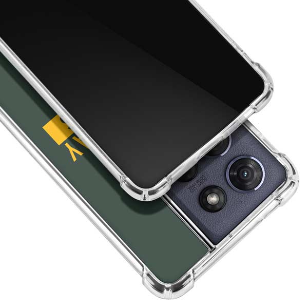 NFL Green Bay Packers Green Performance Series Moto G 5G (2025) Clear Case