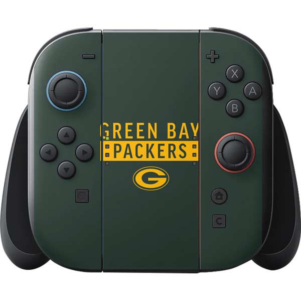 NFL Green Bay Packers Green Performance Series Nintendo Switch 2 (2025) with Joy-Con Skin