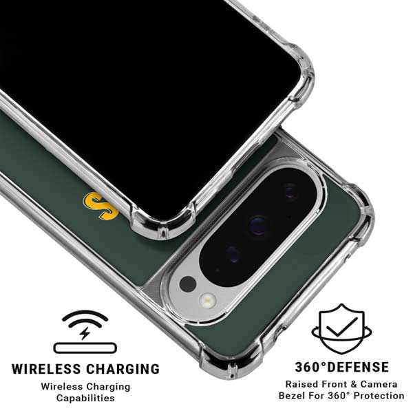 NFL Green Bay Packers Helmet Google Pixel 10 Pro Clear Case