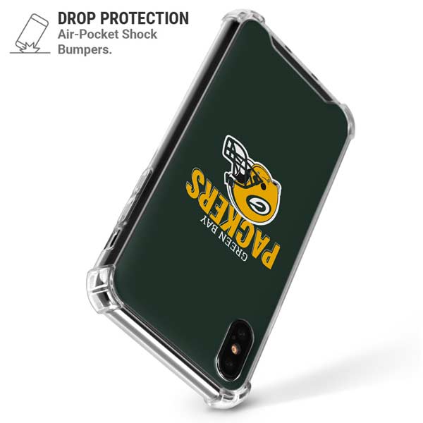 NFL Green Bay Packers Helmet iPhone X/XS Clear Case