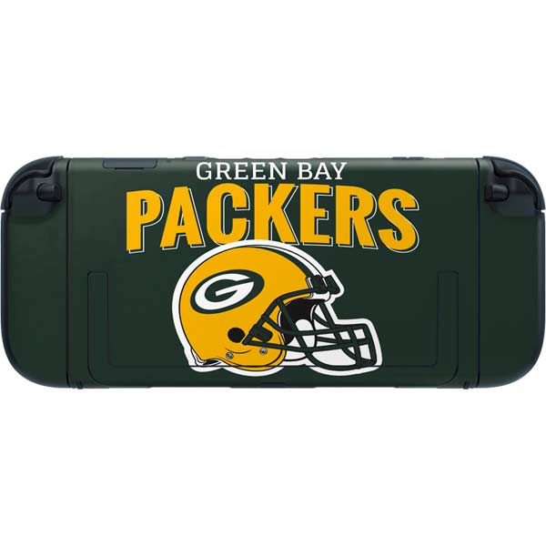 NFL Green Bay Packers Helmet Nintendo Switch 2 (2025) with Joy-Con Skin