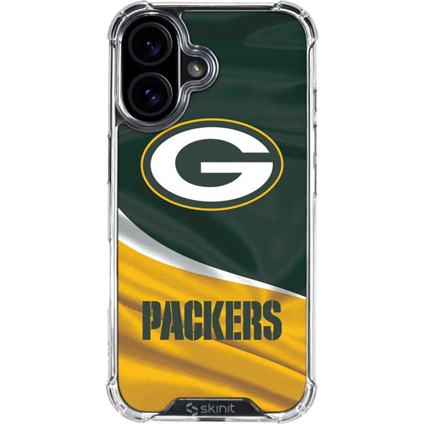NFL Green Bay Packers iPhone 16 Clear Case NFL Green Bay Packers iPhone 16 Clear Case