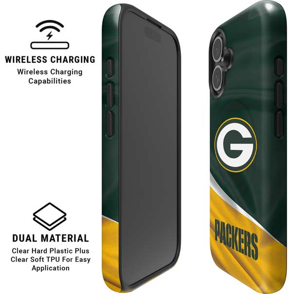NFL Green Bay Packers iPhone 16 Plus Magsafe Impact Case