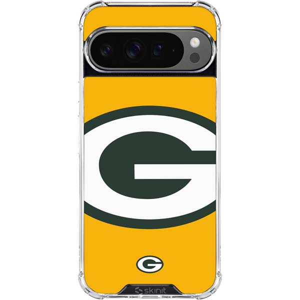 NFL Green Bay Packers Large Logo Google Pixel 10 Pro XL Clear Case