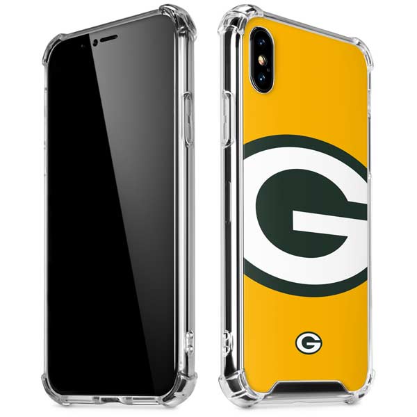 NFL Green Bay Packers Large Logo iPhone X/XS Clear Case