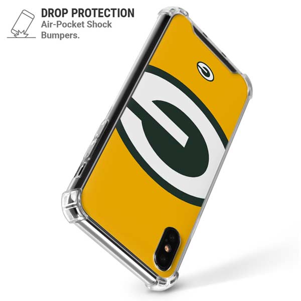 NFL Green Bay Packers Large Logo iPhone X/XS Clear Case