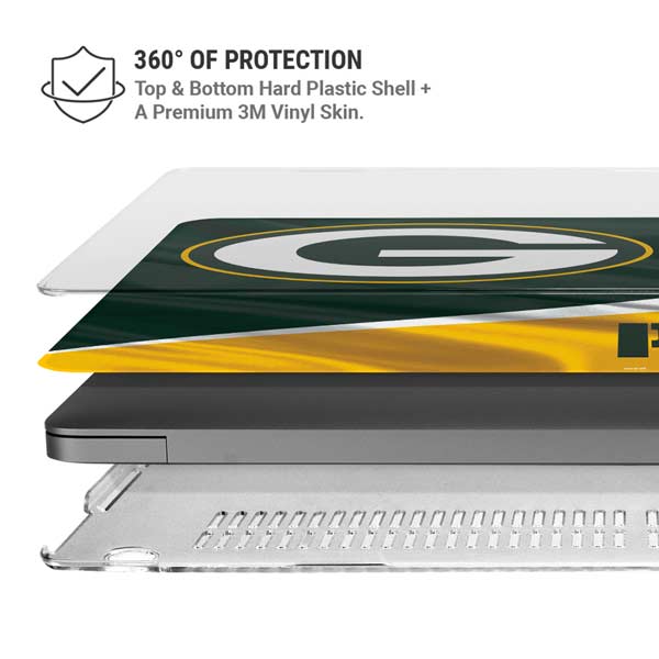NFL Green Bay Packers MacBook Pro 14in (2021-24) Case plus Skin