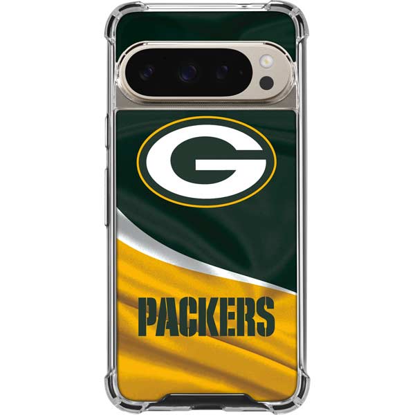 NFL Green Bay Packers Pixel 9 Pro XL Clear Case