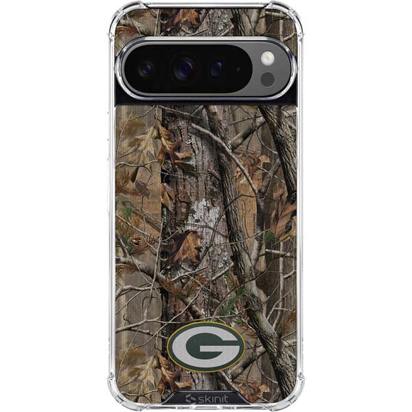 NFL Green Bay Packers Realtree AP Camo Google Pixel 10 Pro XL Clear Case
