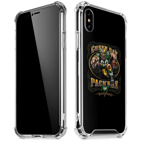Liquid Blue NFL Green Bay Packers Running Back iPhone X/XS Clear Case