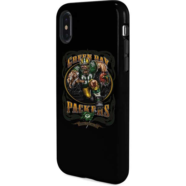 Liquid Blue NFL Green Bay Packers Running Back iPhone XS Pro Case