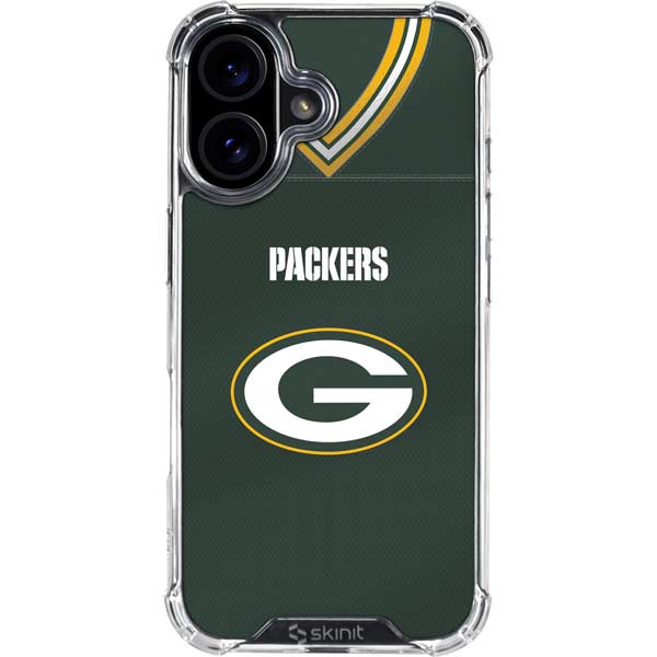 NFL Green Bay Packers Team Jersey iPhone 17 Clear Case