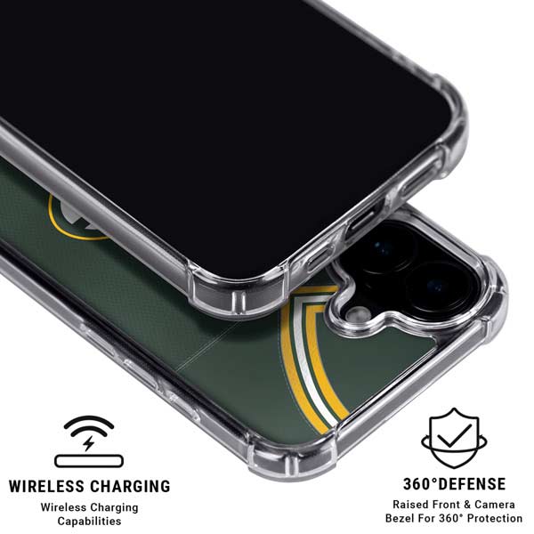 NFL Green Bay Packers Team Jersey iPhone 17 Clear Case