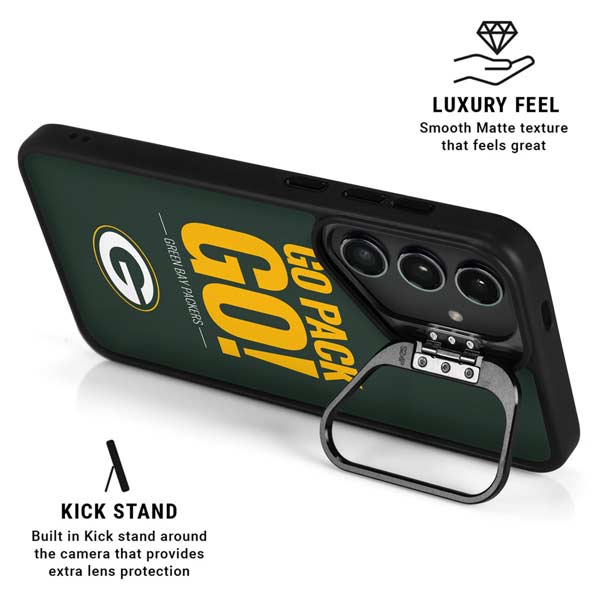 NFL Green Bay Packers Team Motto Galaxy S26 Ultra Kickstand Case