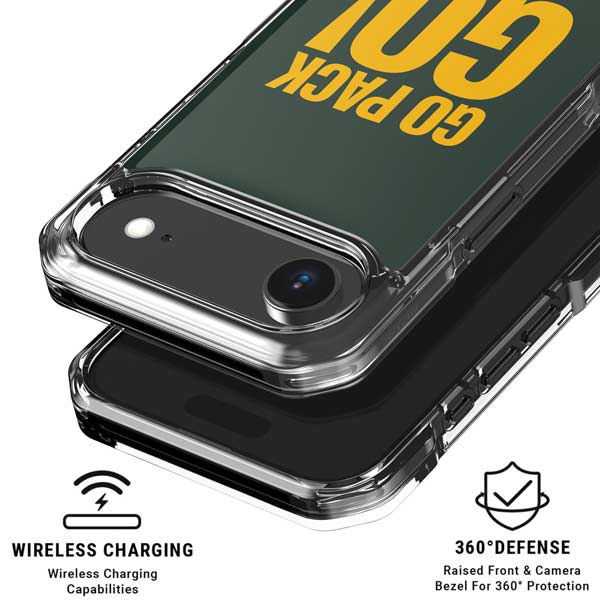 NFL Green Bay Packers Team Motto iPhone 17 Air Clear Case