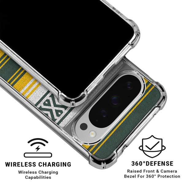 NFL Green Bay Packers Trailblazer Google Pixel 10 Pro XL Clear Case