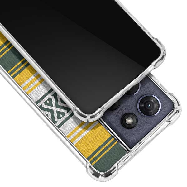 NFL Green Bay Packers Trailblazer Moto G 5G (2025) Clear Case
