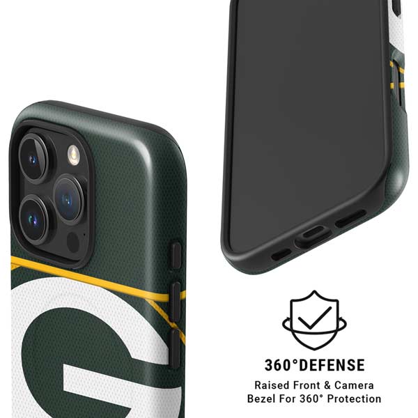 NFL Green Bay Packers Zone Block iPhone 16 Pro Magsafe Impact Case