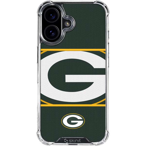 NFL Green Bay Packers Zone Block iPhone 17 Clear Case