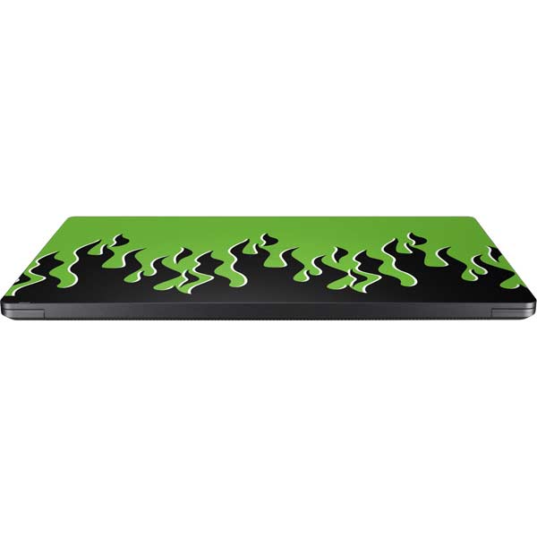 Green Flames Surface Laptop 7 15in Skin